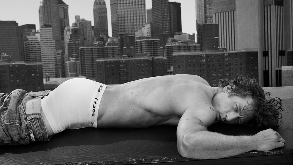 Jeremy Allen White Strips Down for Calvin Klein