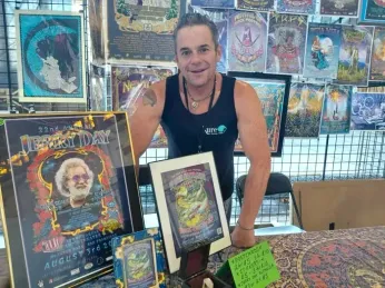 Shane Edward Grogg: Award-winning poster artist on SF’s music scene and queer Deadheads 