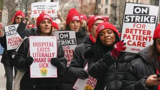 NYC Nurses on Strike Set to Resume Negotiations With Hospitals on 4th Day of Walkout